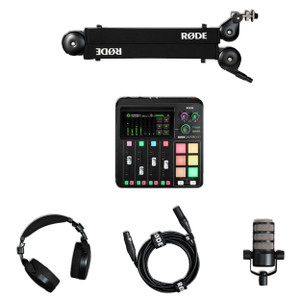 Rode RODECaster Duo Solo Podcasting Bundle