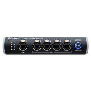 PreSonus SW5E Network Switch Bridge Front