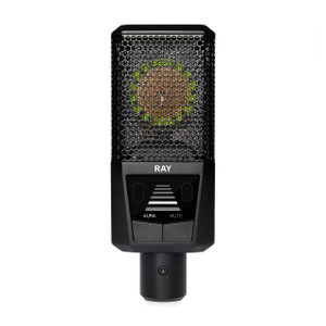 Lewitt RAY Front Studio Condenser Microphone - Cardioid Polar Pattern - Sensor-based AURA Technology - MUTE by Distance Feature