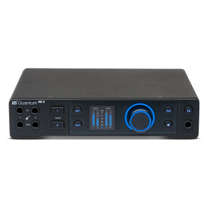  Presonus Quantum HD 2 20 In 24 Out USB-C Audio Interface Front Angle 