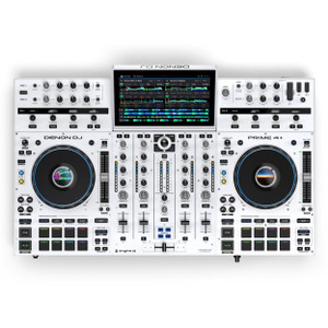 Denon DJ Prime 4 Plus (White) Standalone DJ System Top