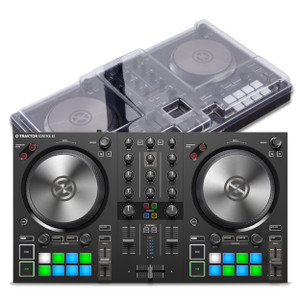 Native Instruments Traktor Kontrol S2 MK3 with Decksaver Cover