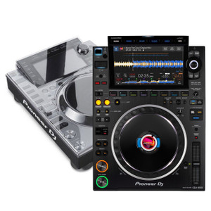 Pioneer DJ CDJ-3000 with Decksaver Cover