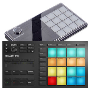 Native Instruments Maschine Mikro MK3 with Decksaver Cover