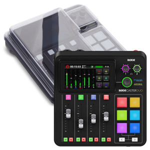 Rode RODECaster Duo with Decksaver Cover