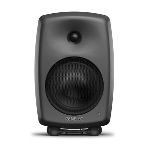 Genelec 8040B Matt Black Studio Monitor Front