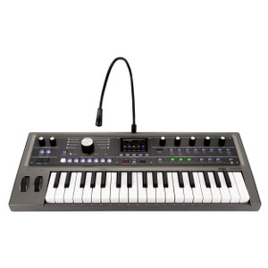 Korg Microkorg 2 Synth Vocoder Front Angle with Mic