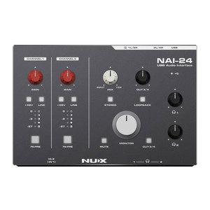 Nux NAI-24 USB-C Audio Interface Top