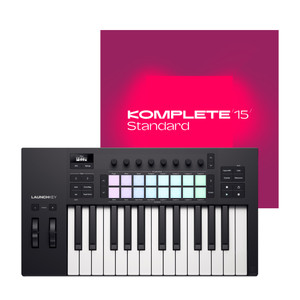 Novation Launchkey 25 MK4 with NI Komplete 15 Standard Main