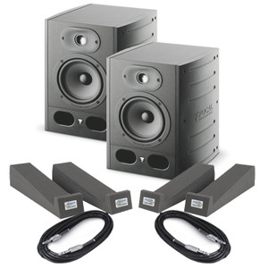 Focal Alpha 50 (Pair) with Isolation Pads & Cables