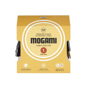 Mogami XLR (F) - TRS Jack (M) 1m Package