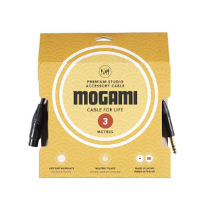 Mogami XLR (F) - TRS Jack (M) 3m Package