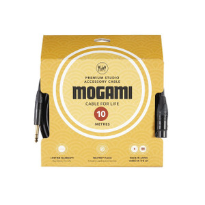 Mogami XLR (F) - TRS Jack (M) 10m Package