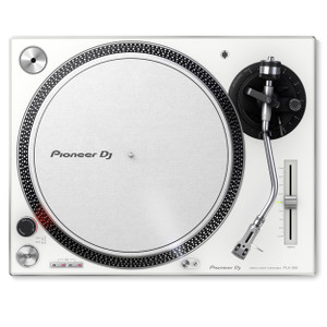 Pioneer PLX-500-W Turntable Above