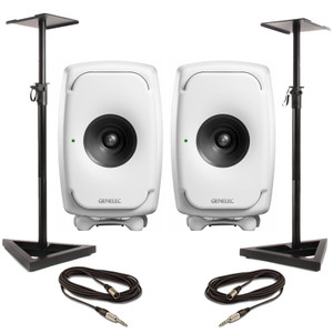 Genelec 8331 AWM (Pair) With Stands & Cables