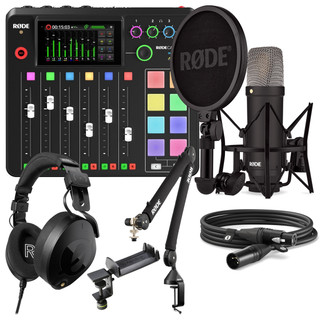 Rode PSA1 Desk-mounted Broadcast Microphone Boom Arm Bundle with Rode PSM1  Microphone Shock Mount