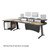 AKA Design ProEdit With 12U, Jointer Kit & Worktop – LH (Grey & White)