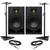 Adam Audio A7V (Pair) With Stands & Cables