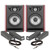 Focal Solo 6 ST6 (Pair) with Isolation Pads & Cables