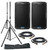 Alto TS412 (Pair) with Stands, Stand Bag & Cables