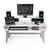Glorious Sound Desk Pro White Front
