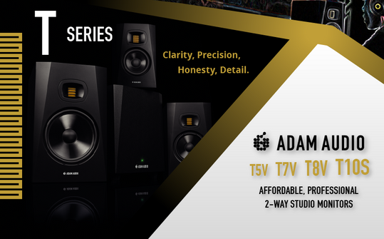 Adam T Series Affordable Professional Studio Monitor Packages! - Matter
