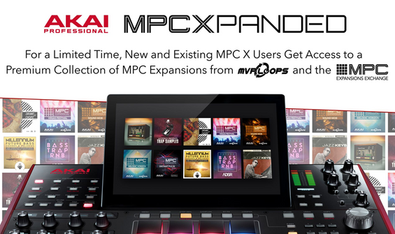 Access To Premium Sound Content Worth £600 With The Akai MPC X