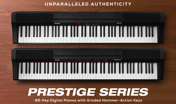 Alesis Announce Prestige & Prestige Artist Digital Pianos