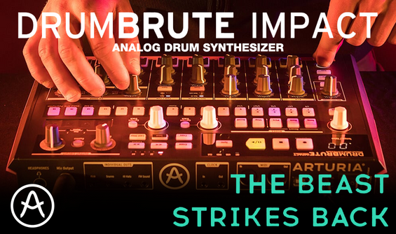 Arturia Have Released The DrumBrute Impact Analog Drum Machine