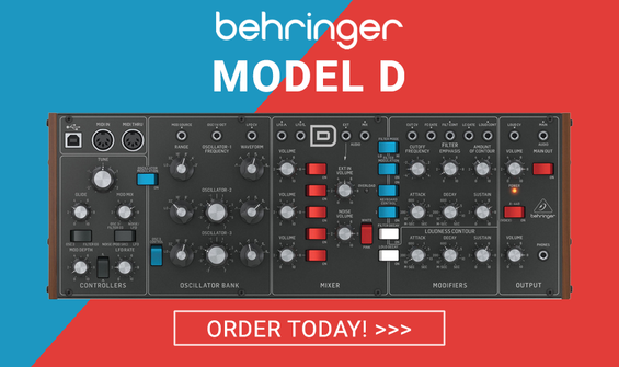 Behringer Model D Modular Analog Synth - Order Today