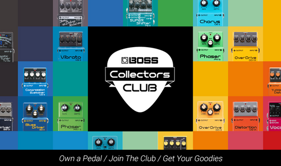 Get Free Pedals & Other Gear With Boss Collectors Club