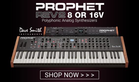 Dave Smith Prophet Rev2 Analog Synths Have Arrived!