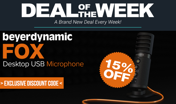 Deal Of The Week: 15% Off Beyerdynamic Fox Exclusive Discount Code