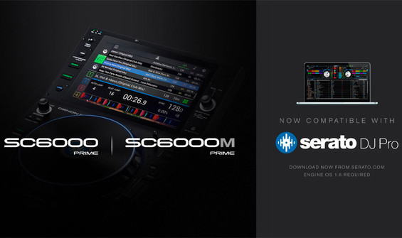 Serato Integration Now With Denon DJ SC6000/M