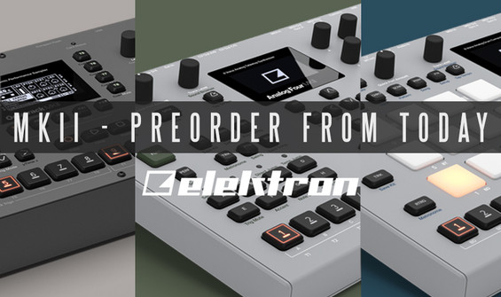 Elektron Octatrack, Analog Four & RYTM MKII Announced