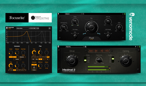 Focusrite Plugin Collective: Free Venomode Software