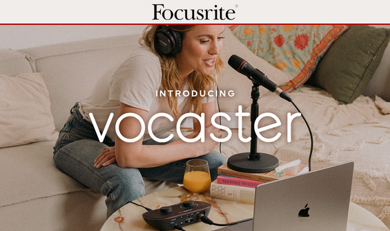 Focusrite Vocaster Portable USB Audio Interfaces