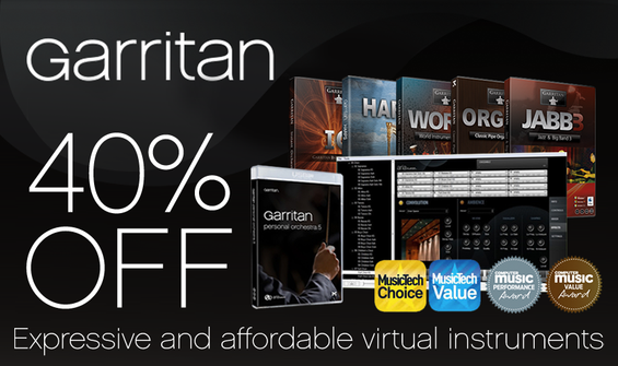 Garritan Get 40% Off Selected VST Plugin Software Titles