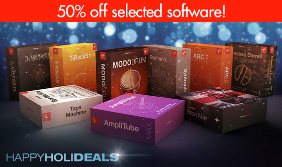 Up To 50% Off Selected IK Multimedia Software Including Amplitube & Syntronik