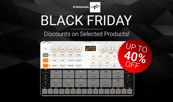 Black Friday 2020: IK Multimedia Sale