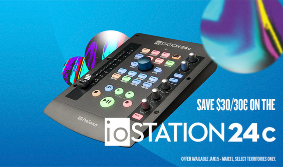 PreSonus ioStation 24c Cashback Promo