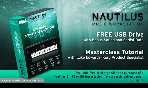 Free Ultimate Synth Collection With The Korg Nautilus