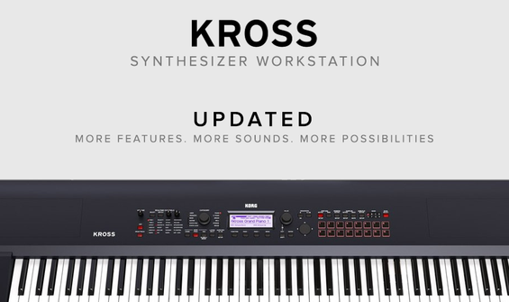 Korg Kross 2 Synthesizer Workstation Recieves An Update - Music Matter