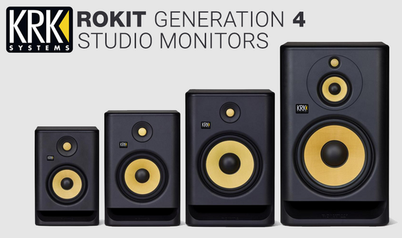 KRK Rokit Powered Generation 4 Studio Monitors