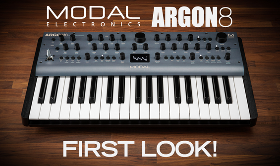 First Look At The Modal Argon8 8-Voice Wavetable Synth