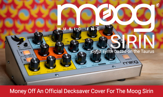 Limited Edition Moog Sirin Analogue Synth Based on The Taurus