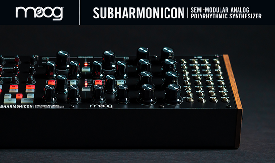 Moog Subharmonicon Semi-Modular Polyrhythmic Analog Synthesizer