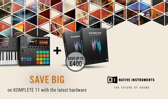 Native Instruments Save Big On Komplete 11 With NI Hardware