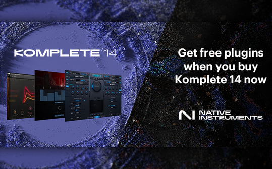 Free Plugins with Native Instruments Komplete 14