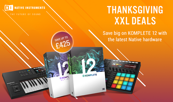 Save Over £400 On Native Instruments Komplete Software & Hardware Bundles!